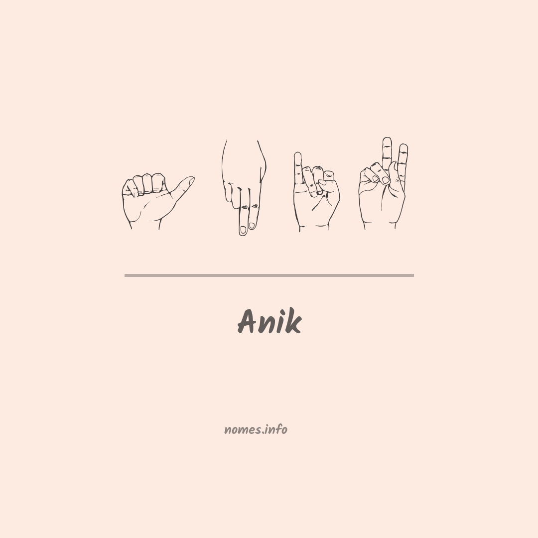 Anik em Libras