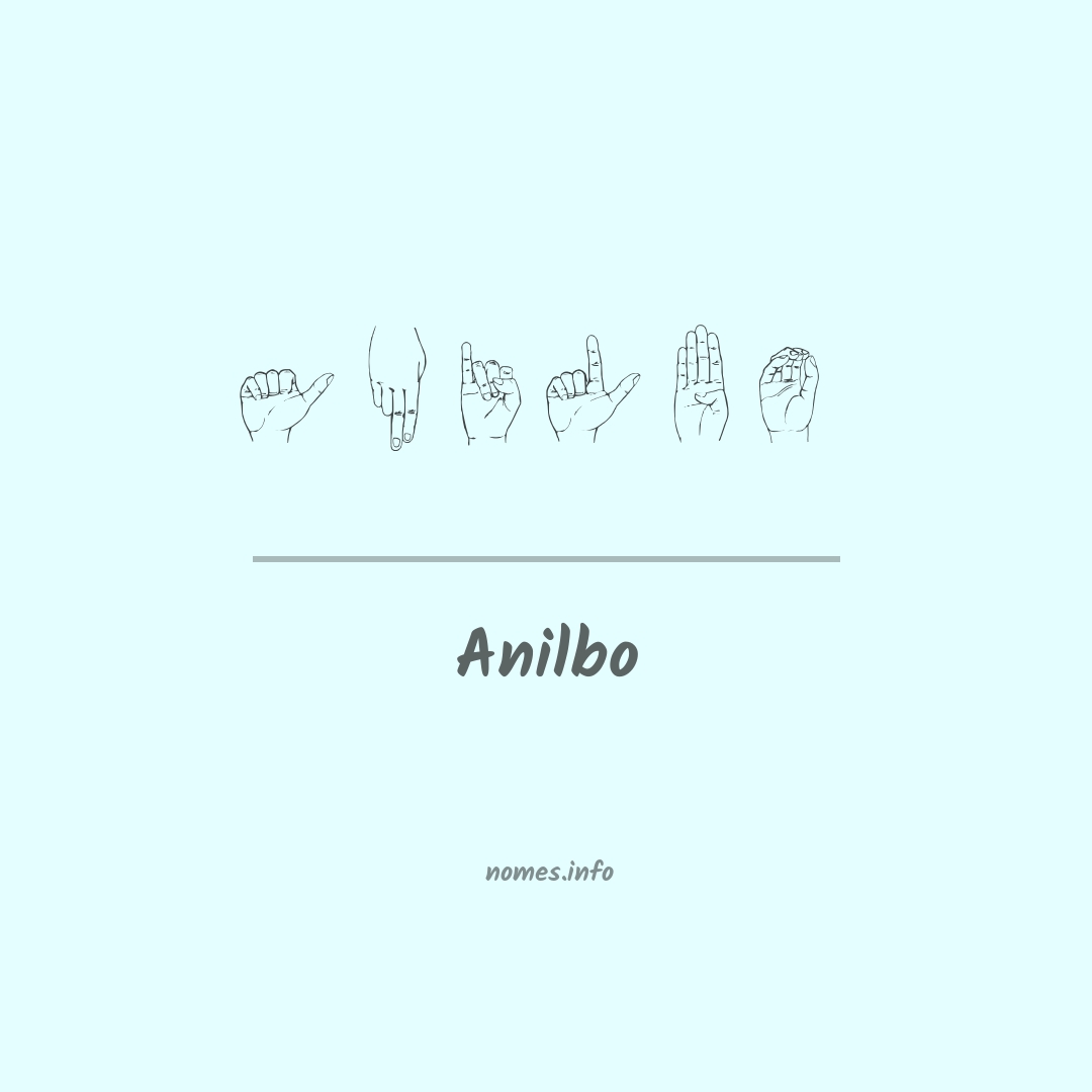 Anilbo em Libras