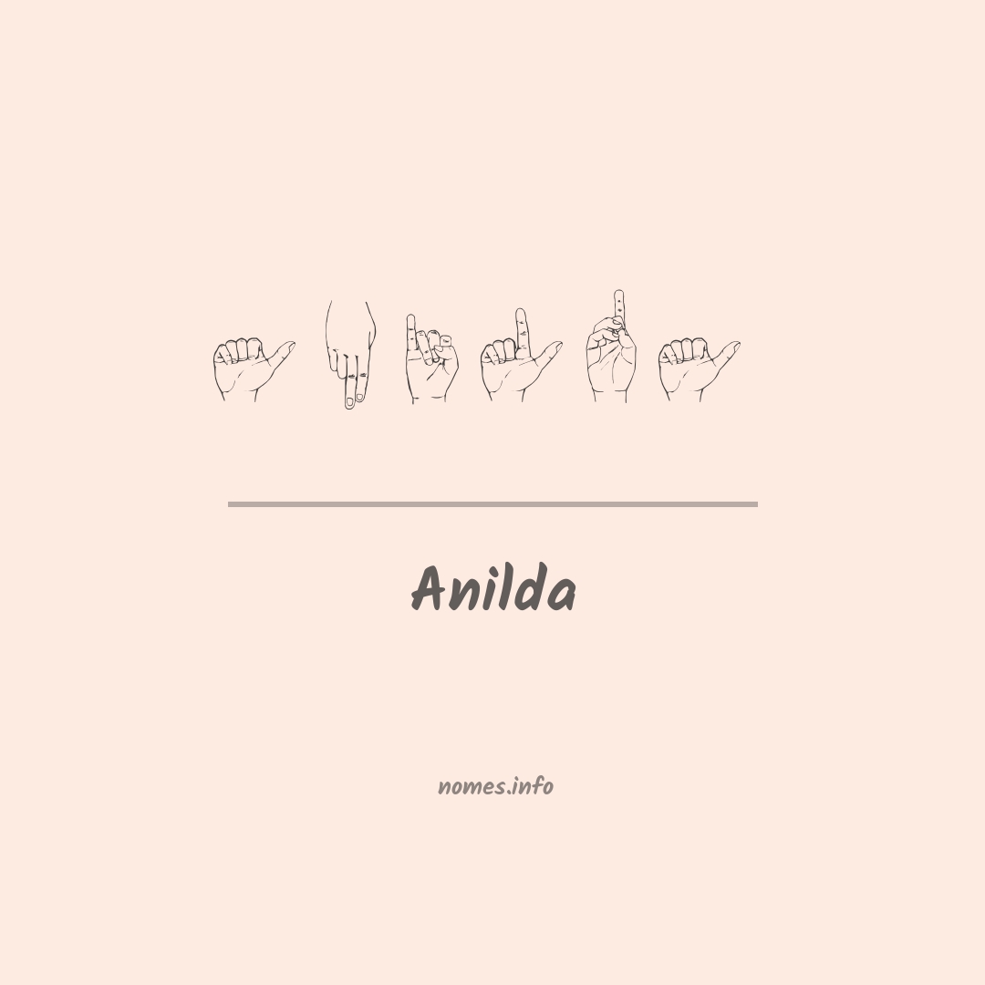 Anilda em Libras