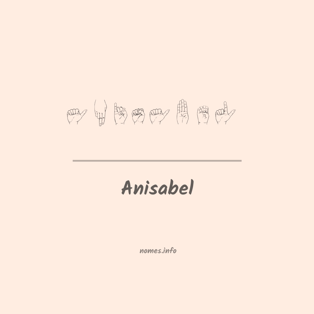 Anisabel em Libras