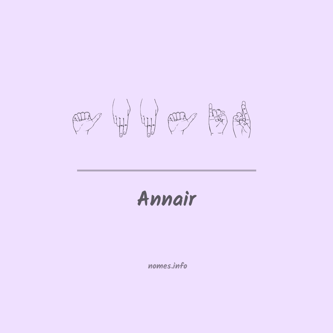 Annair em Libras Annair em Libras
