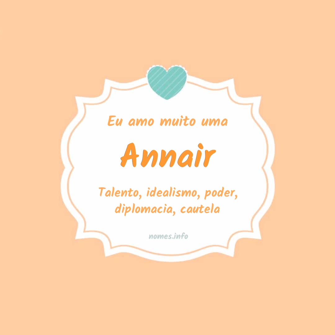 Eu amo muito Annair Eu amo muito Annair