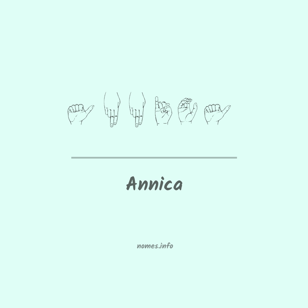 Annica em Libras