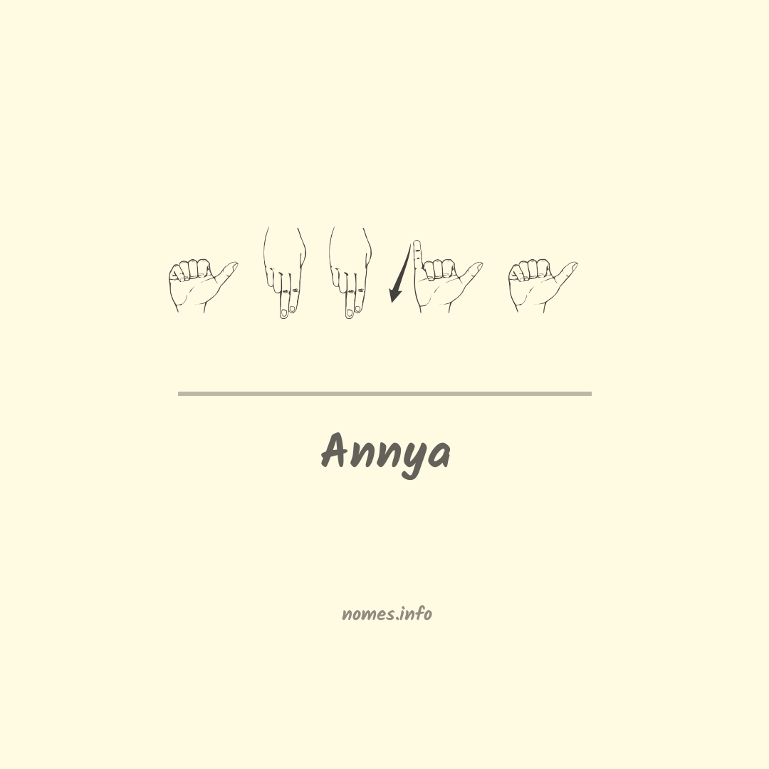 Annya em Libras