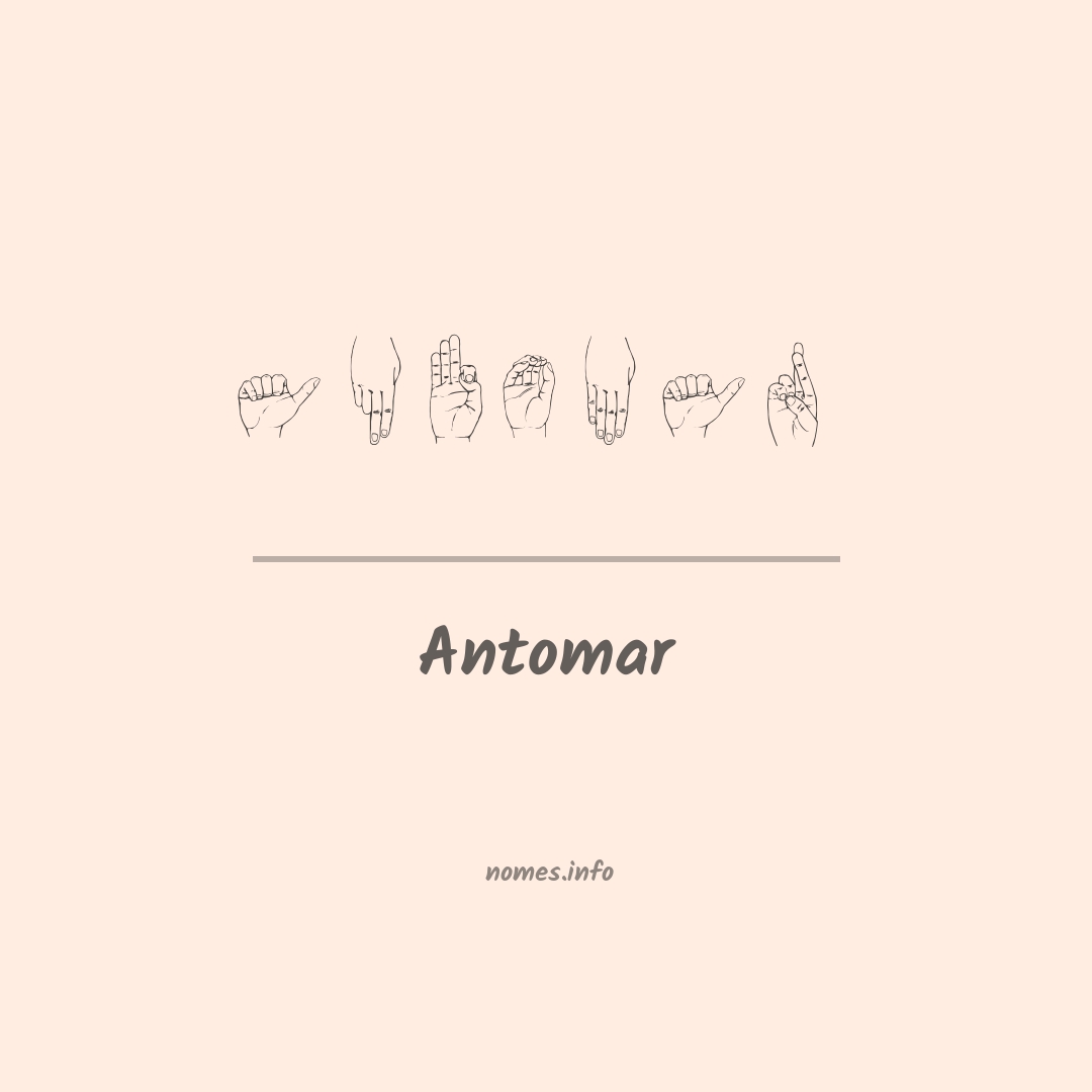 Antomar em Libras
