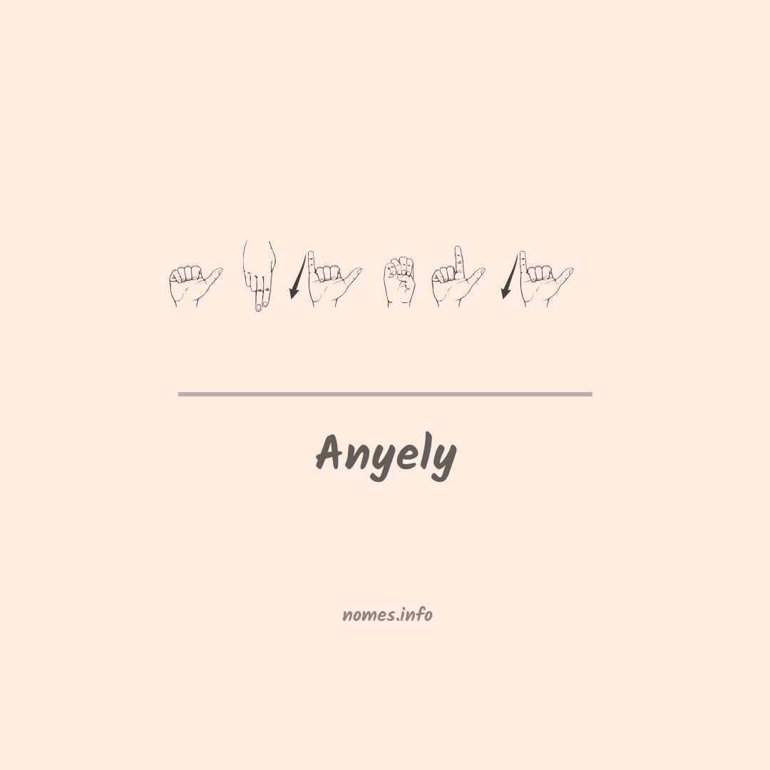 Anyely em Libras