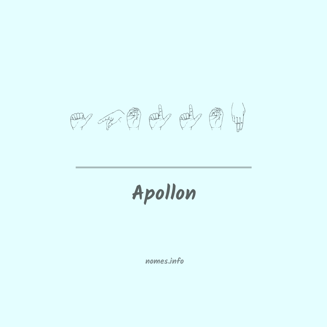 Apollon em Libras