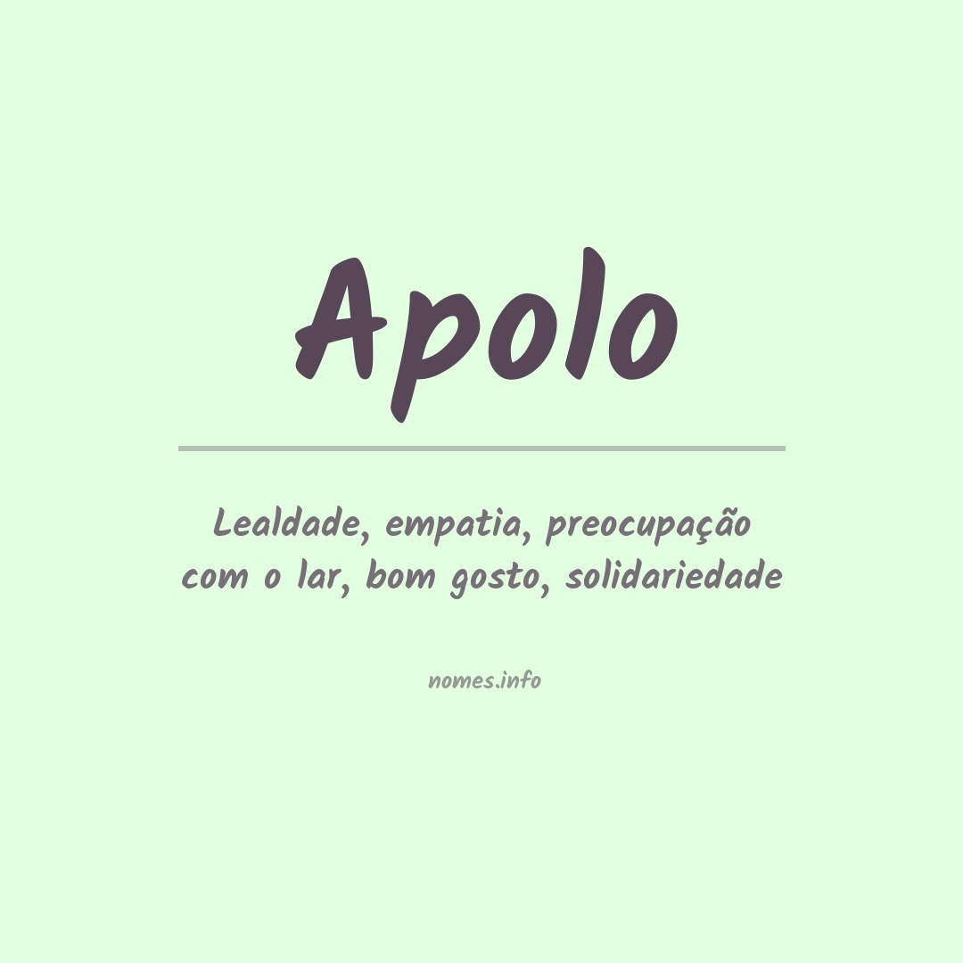 Apolo