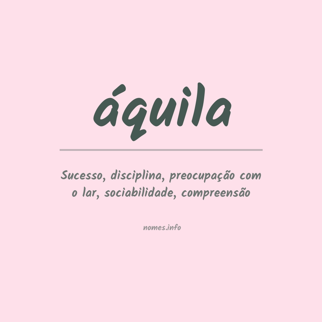 aquila natus meaning