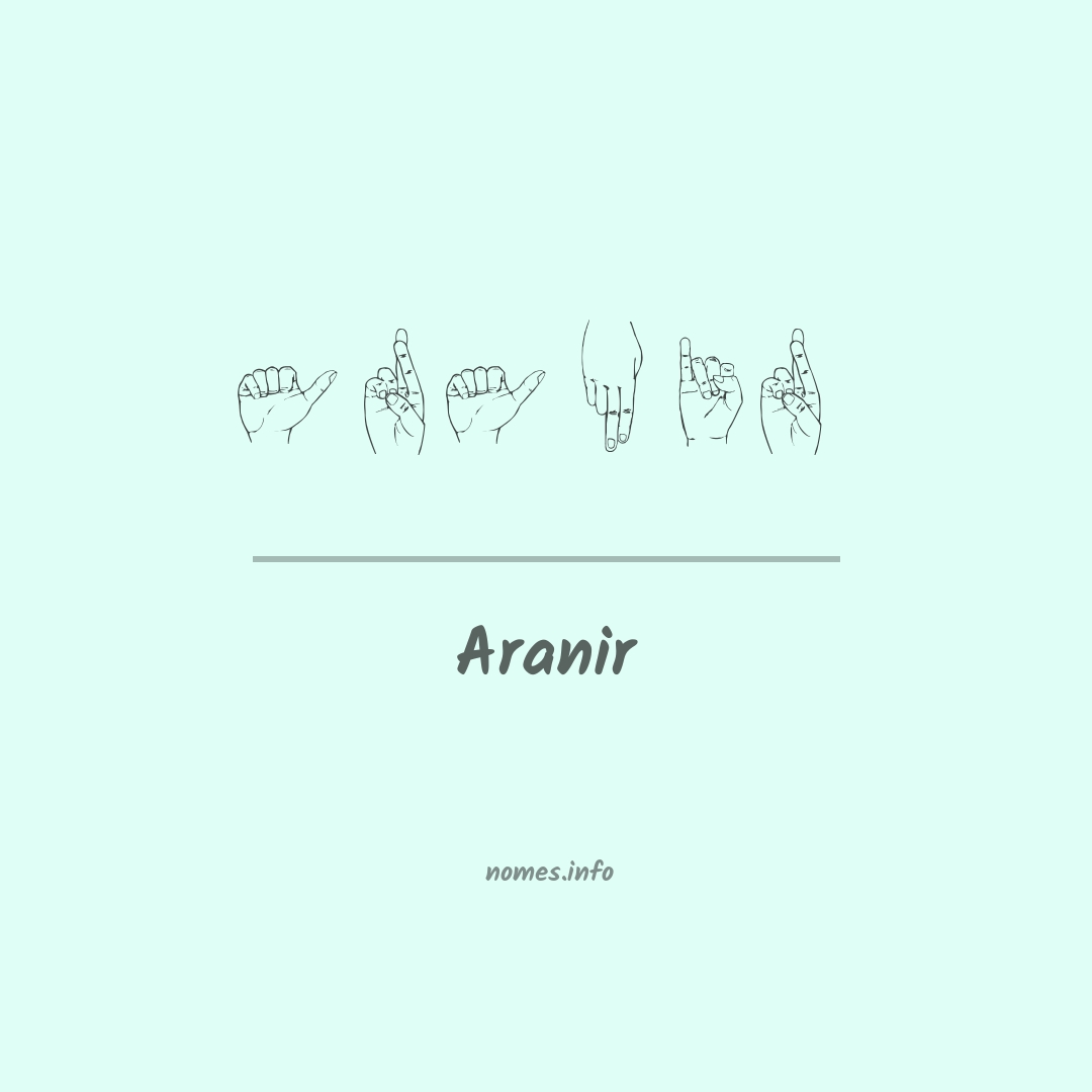 Aranir em Libras