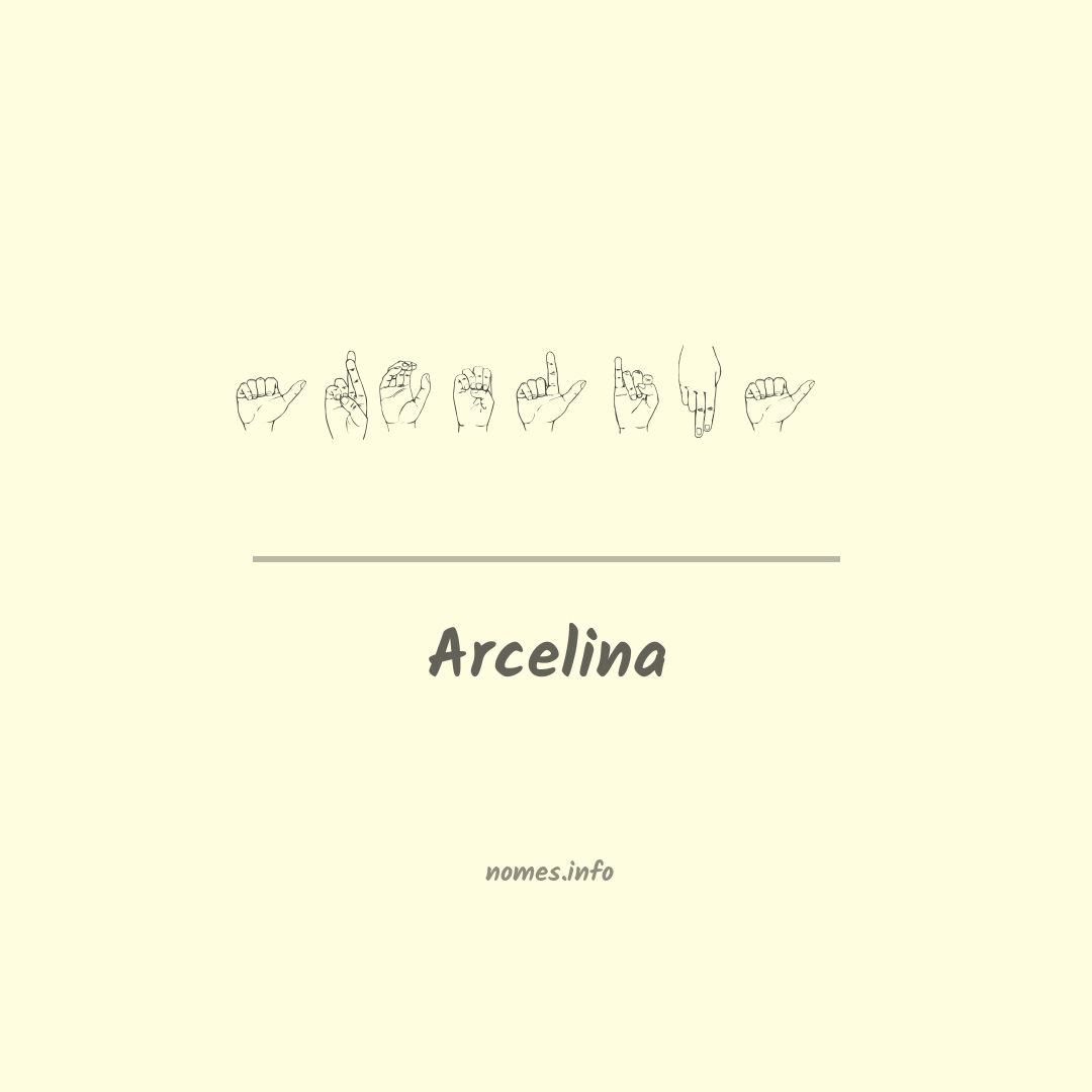 Arcelina em Libras