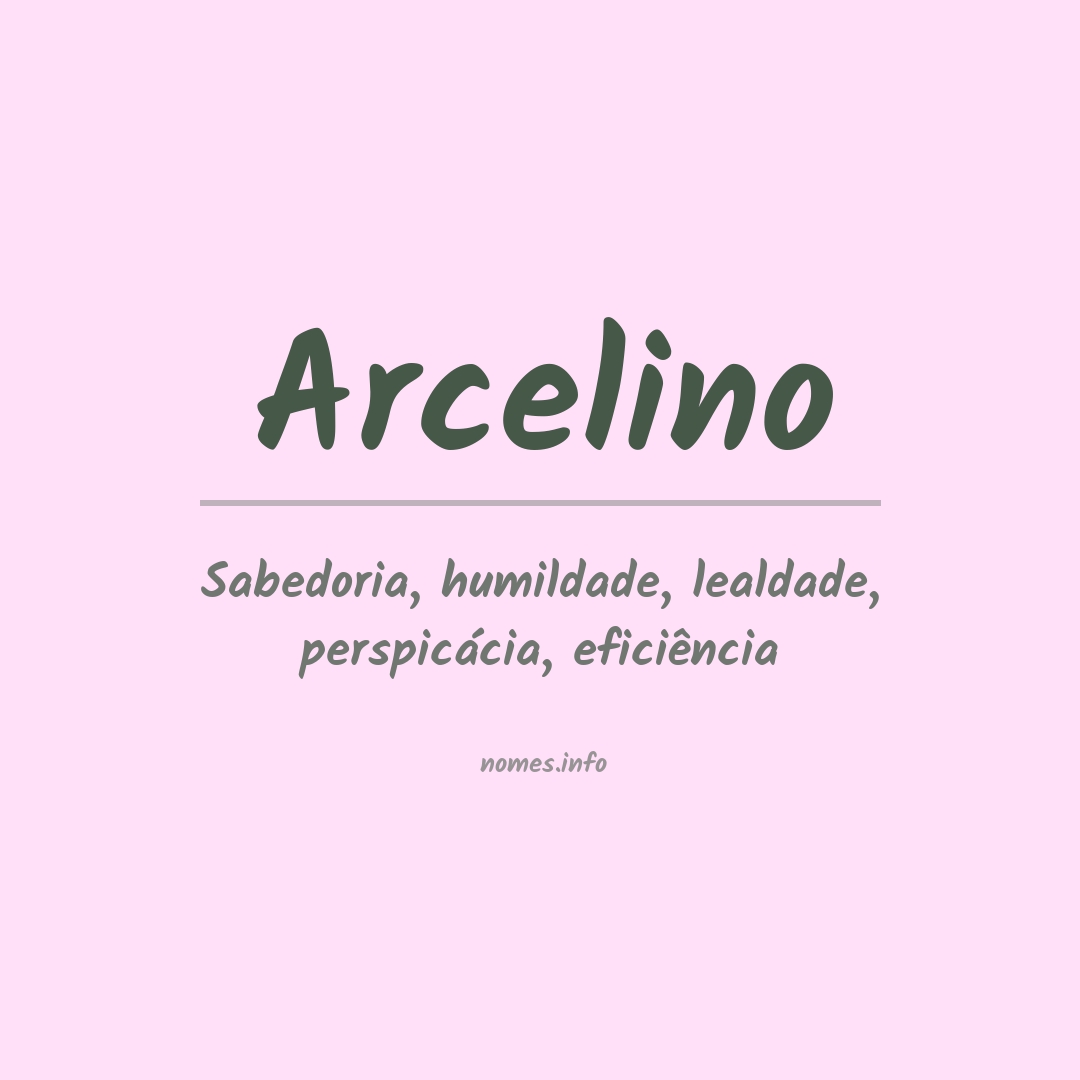 Significado do nome Arcelino