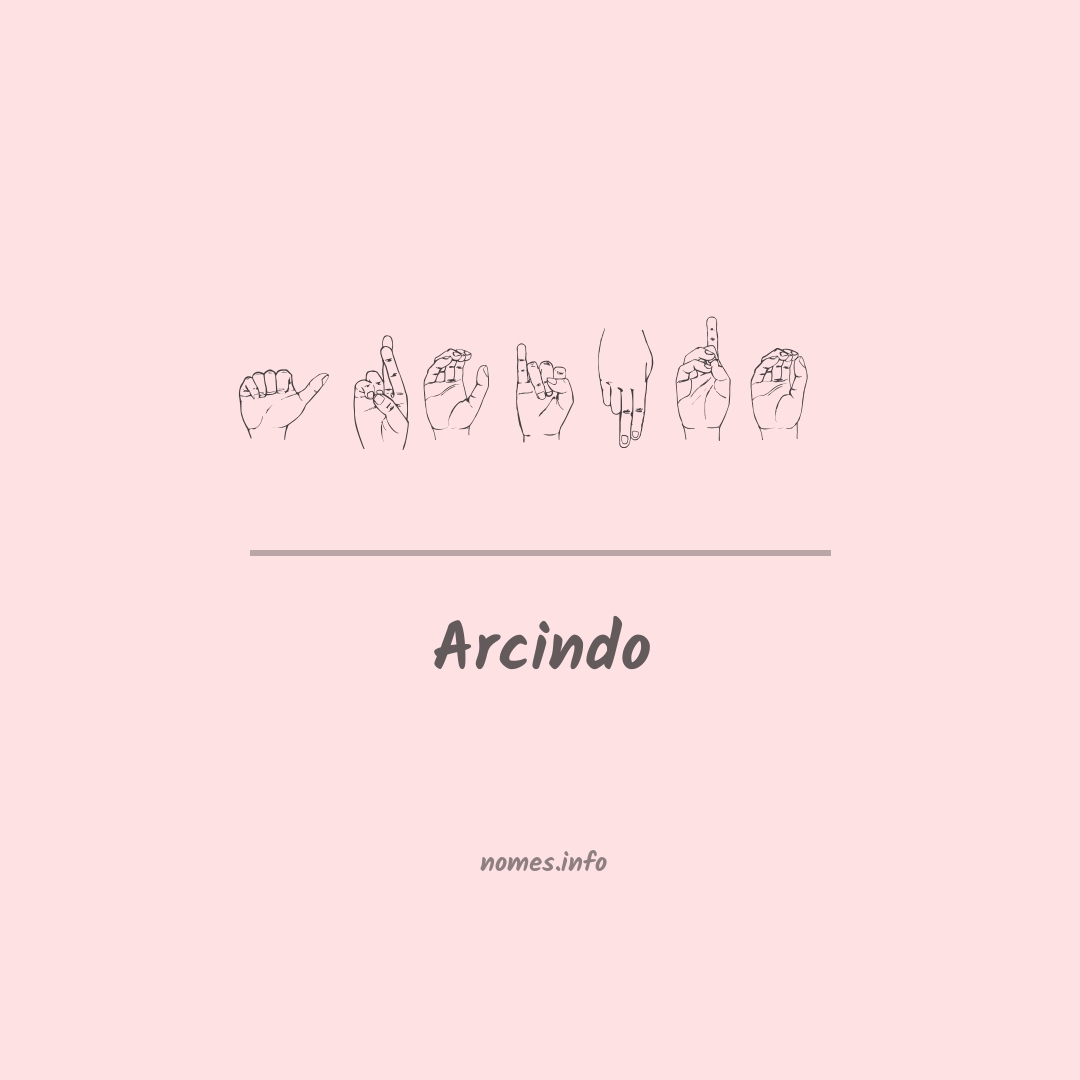 Arcindo em Libras