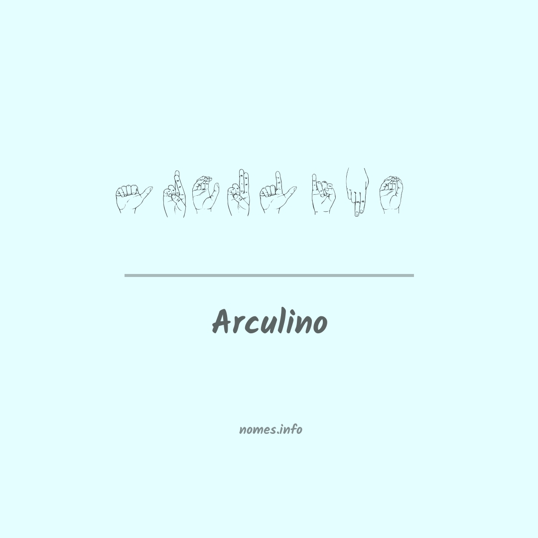 Arculino em Libras