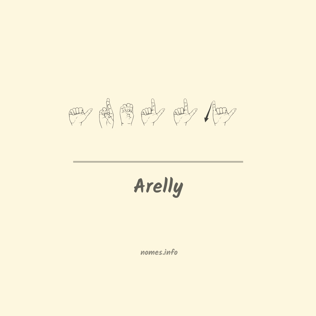 Arelly em Libras