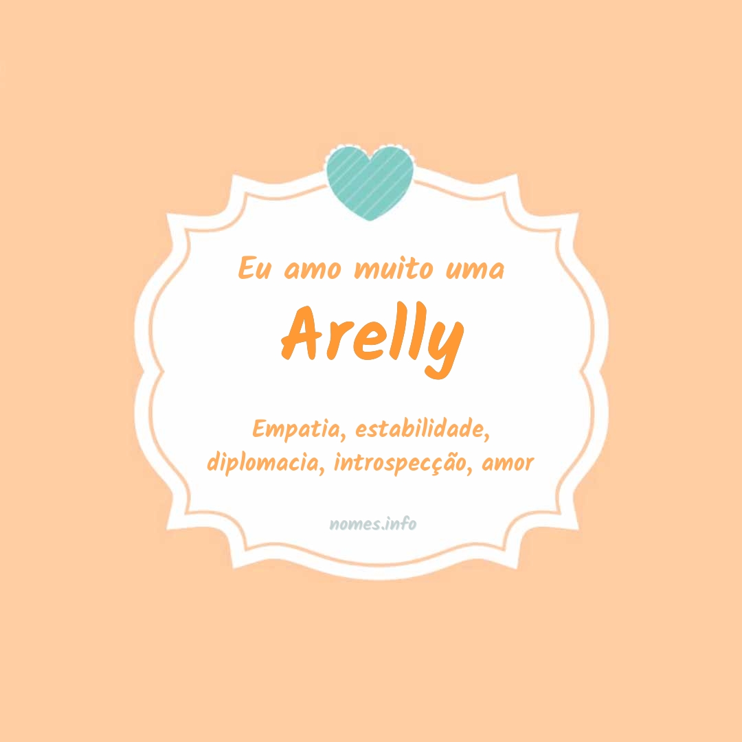 Eu amo muito Arelly