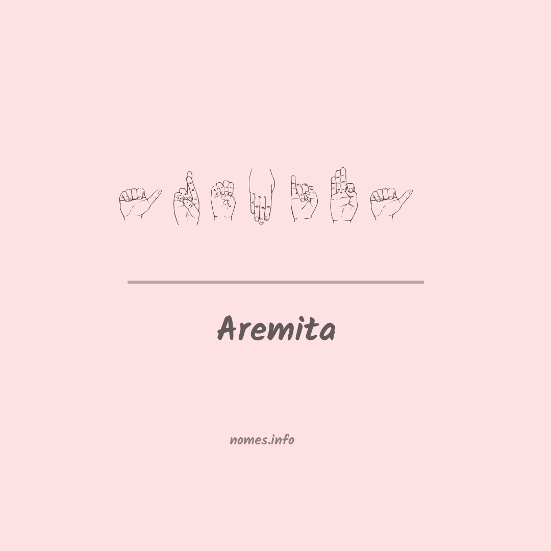Aremita em Libras