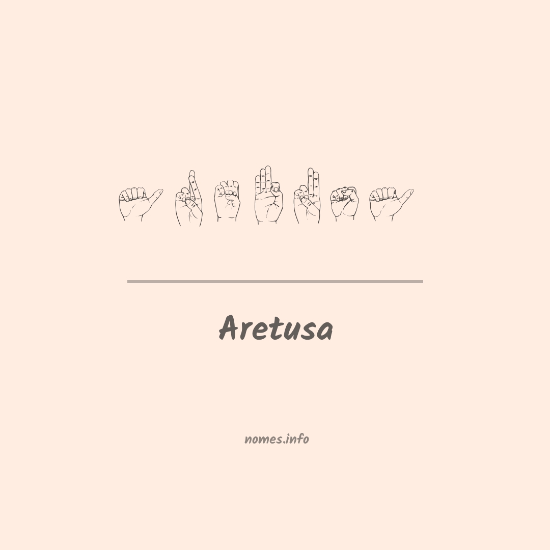 Aretusa em Libras