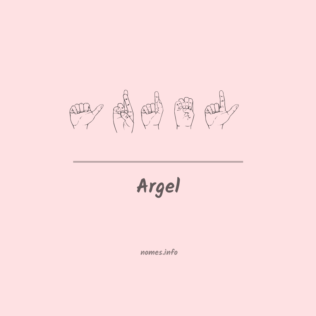 Argel em Libras