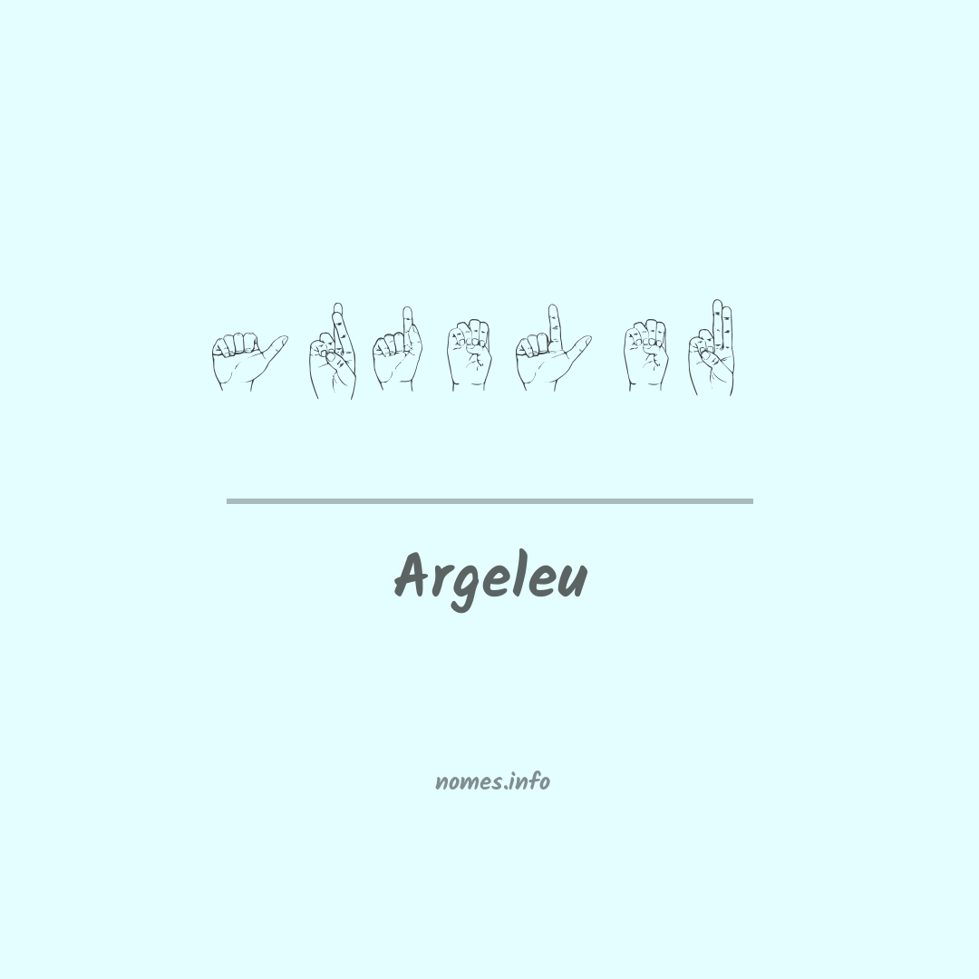 Argeleu em Libras
