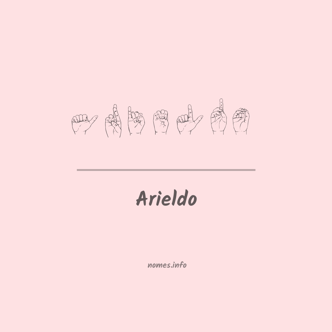 Arieldo em Libras