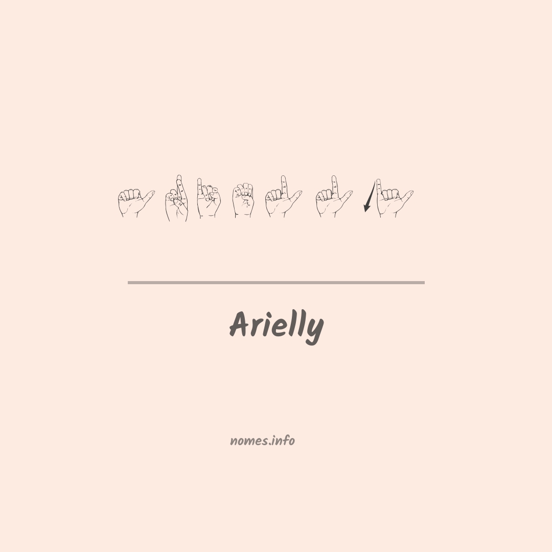 Arielly em Libras