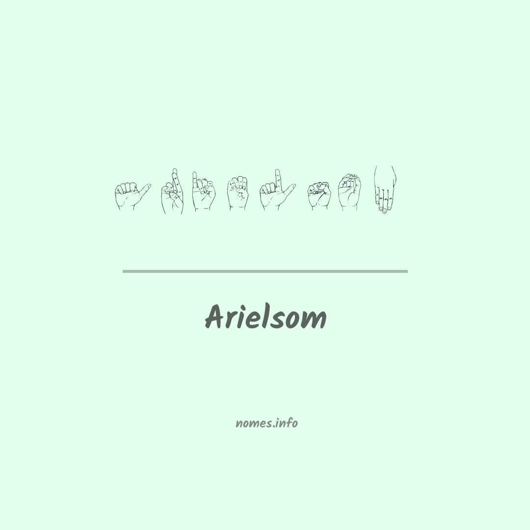 Arielsom em Libras