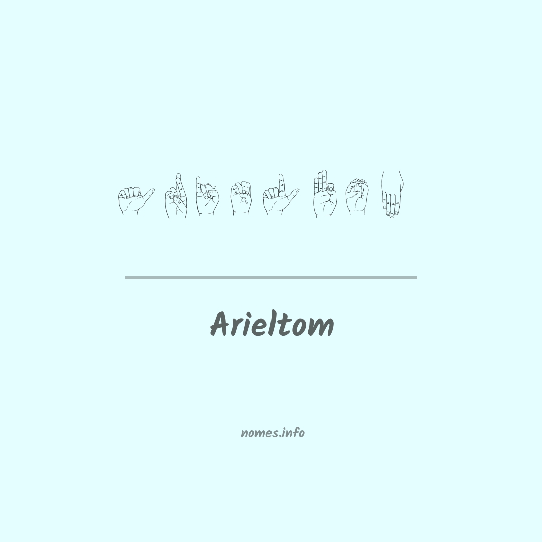 Arieltom em Libras
