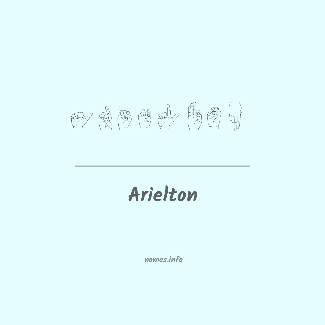 Arielton em Libras