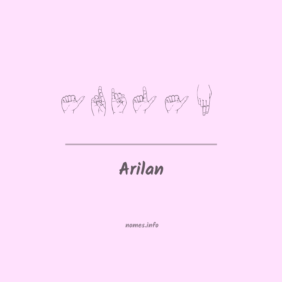 Arilan em Libras