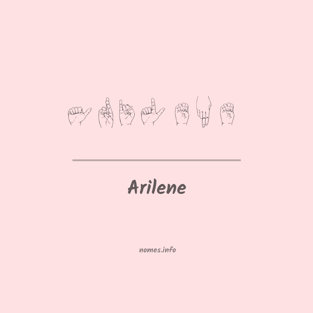 Arilene em Libras
