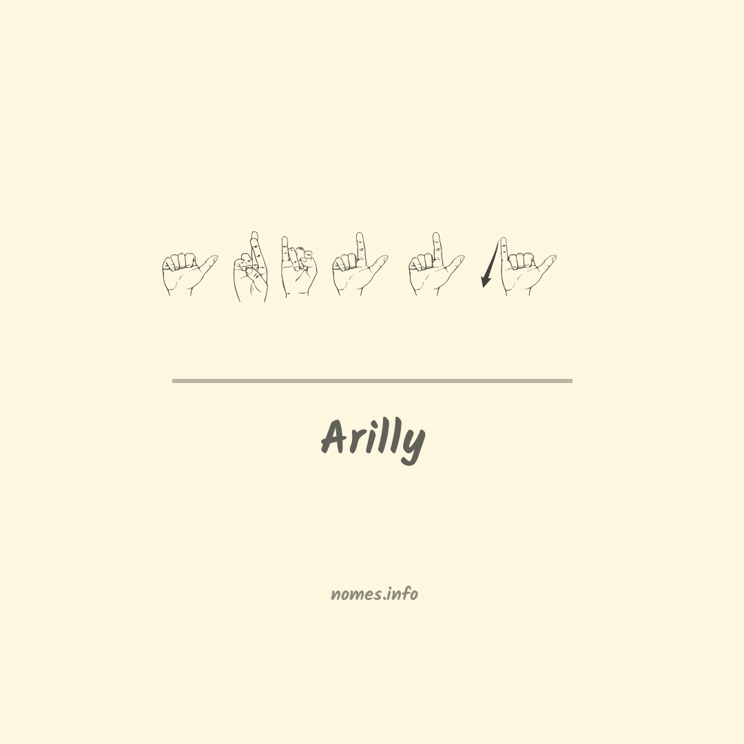 Arilly em Libras