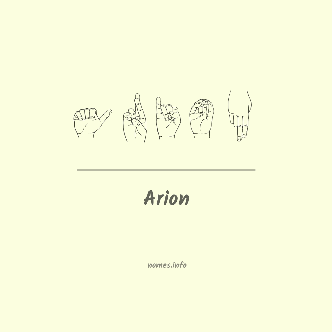 Arion em Libras