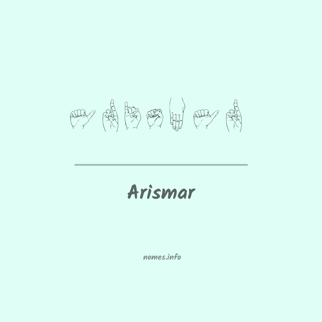 Arismar em Libras