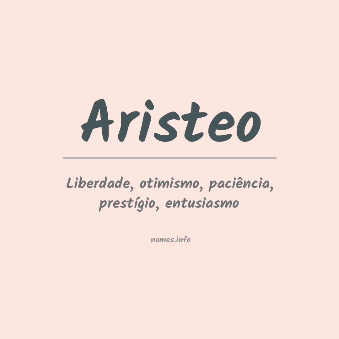 Significado do nome Aristeo
