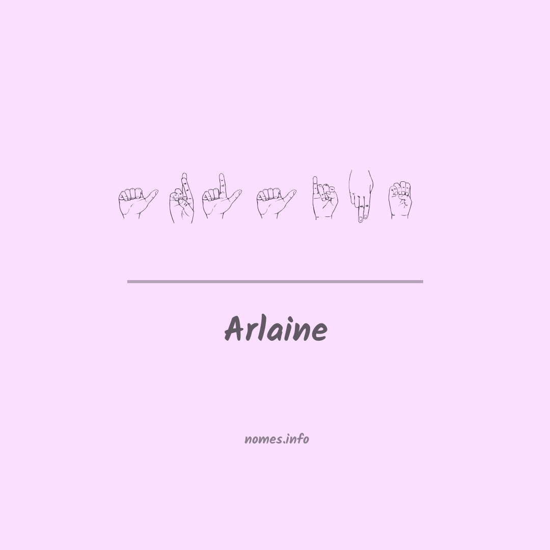 Arlaine em Libras