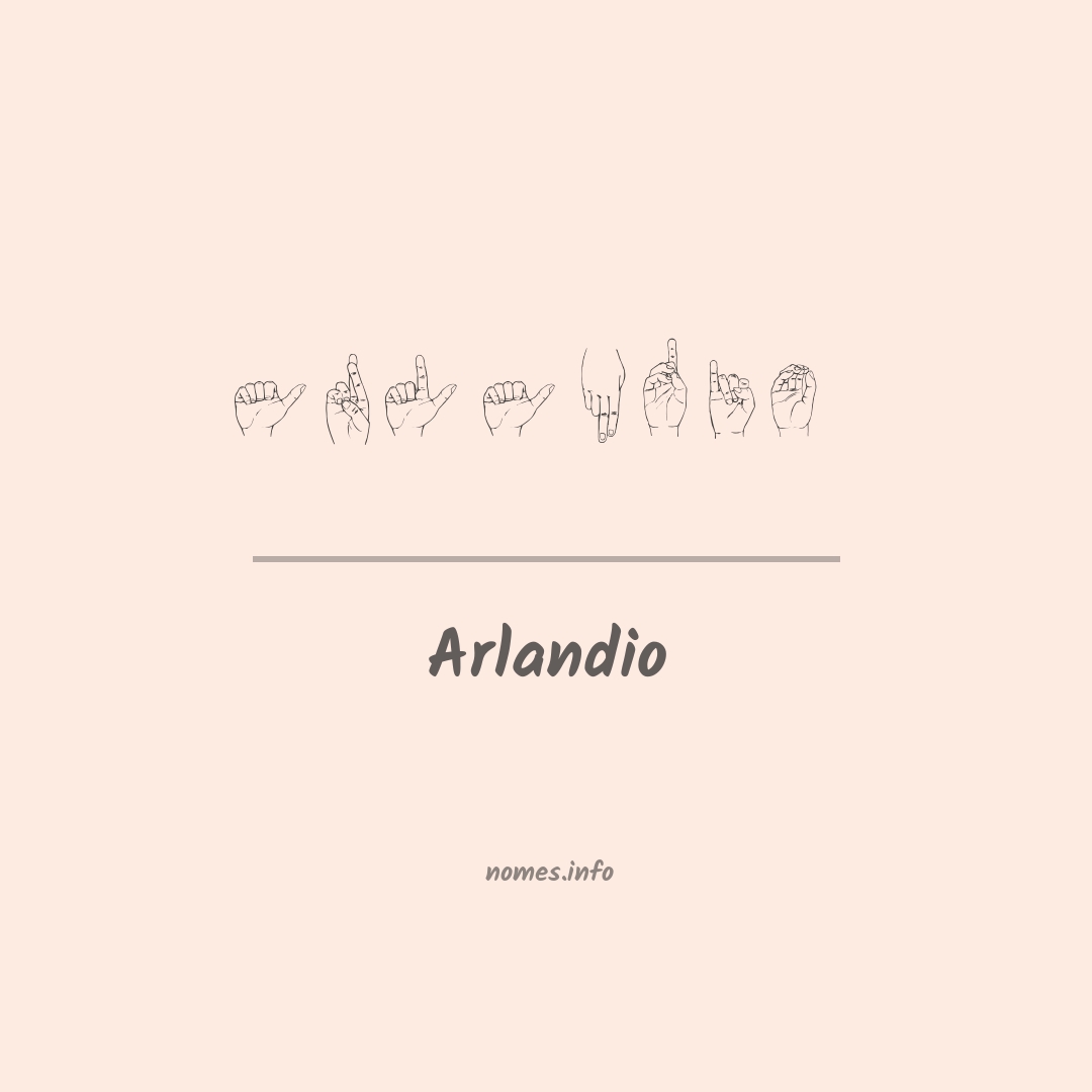Arlandio em Libras