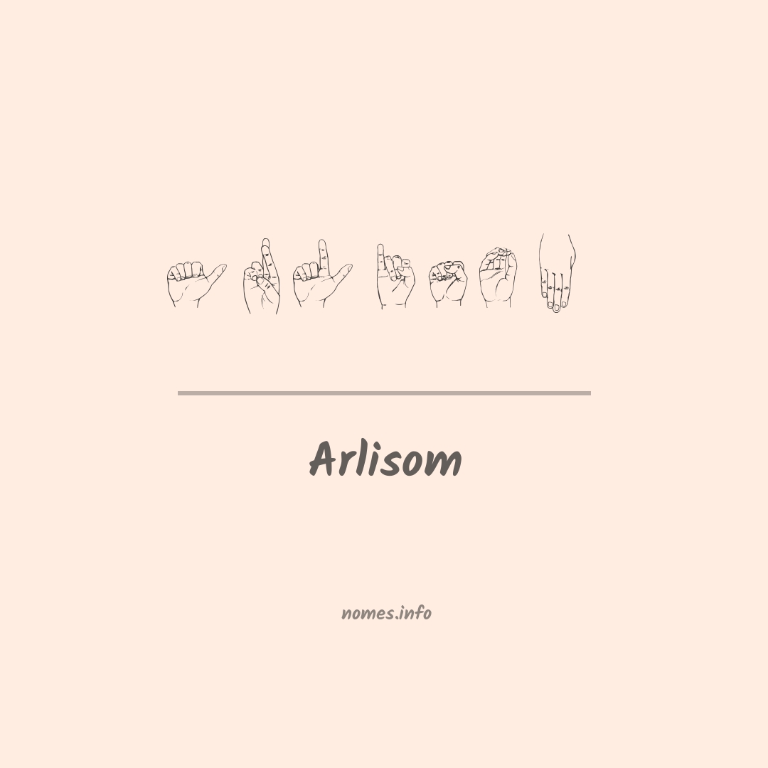 Arlisom em Libras