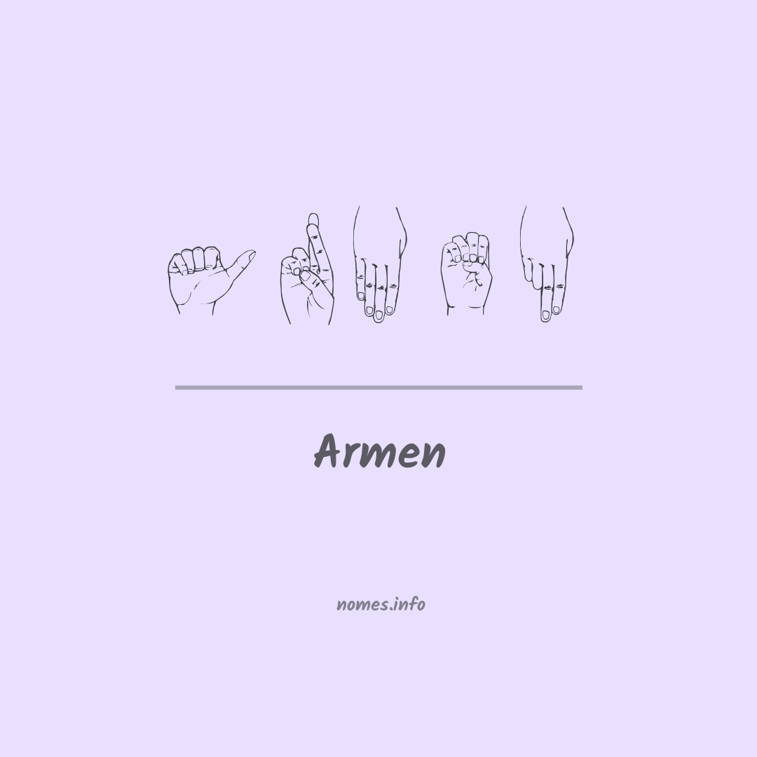 Armen em Libras