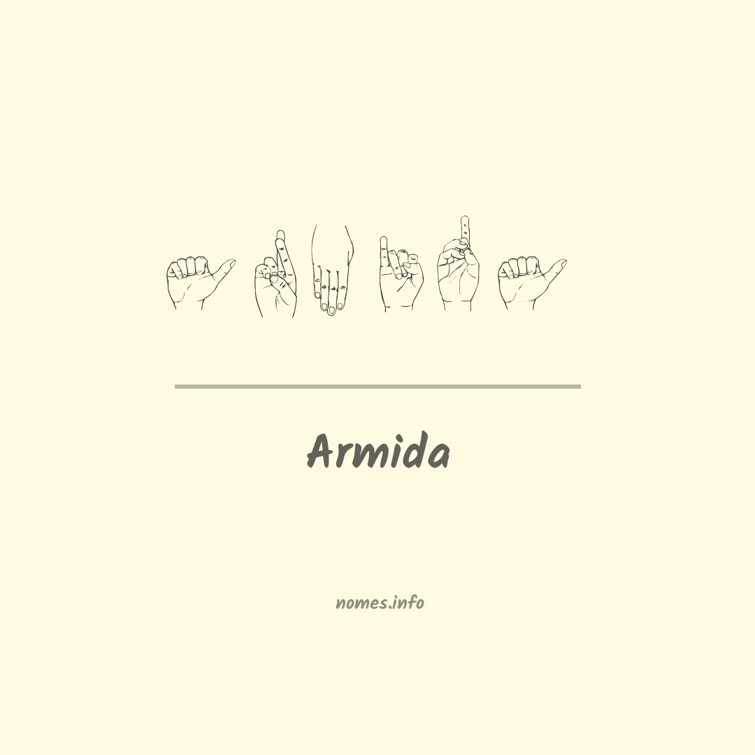 Armida em Libras