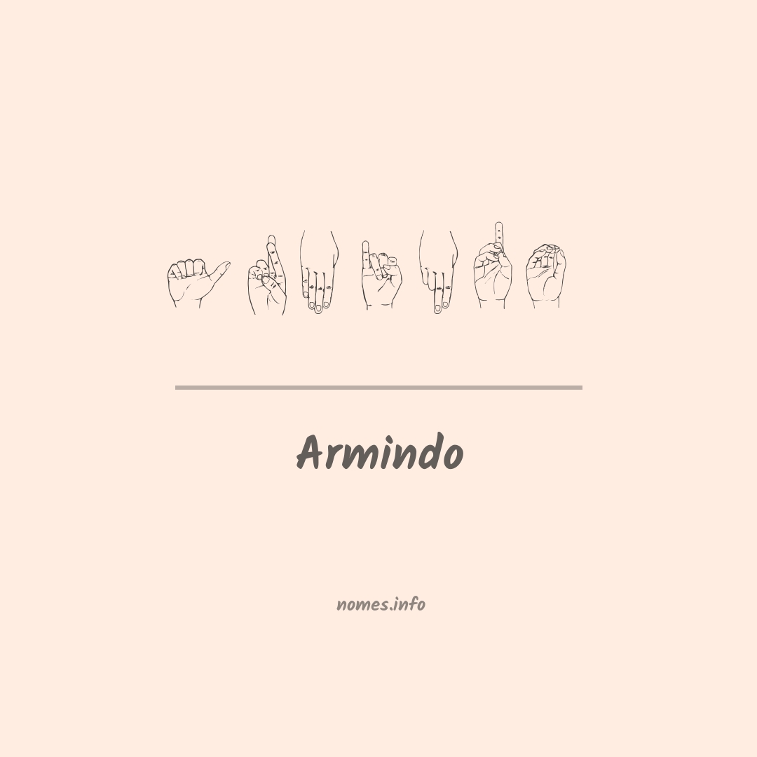 Armindo em Libras