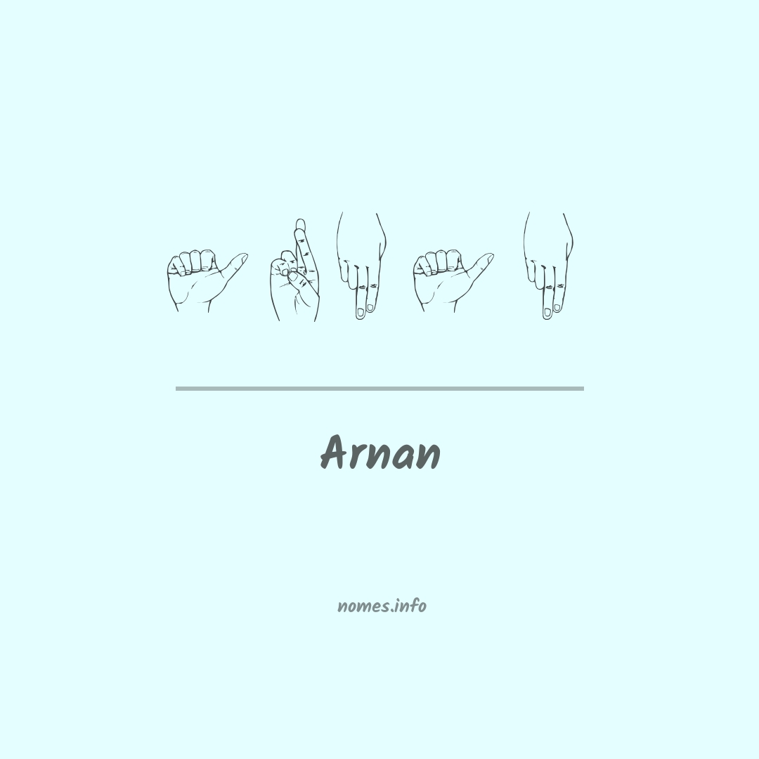 Arnan em Libras