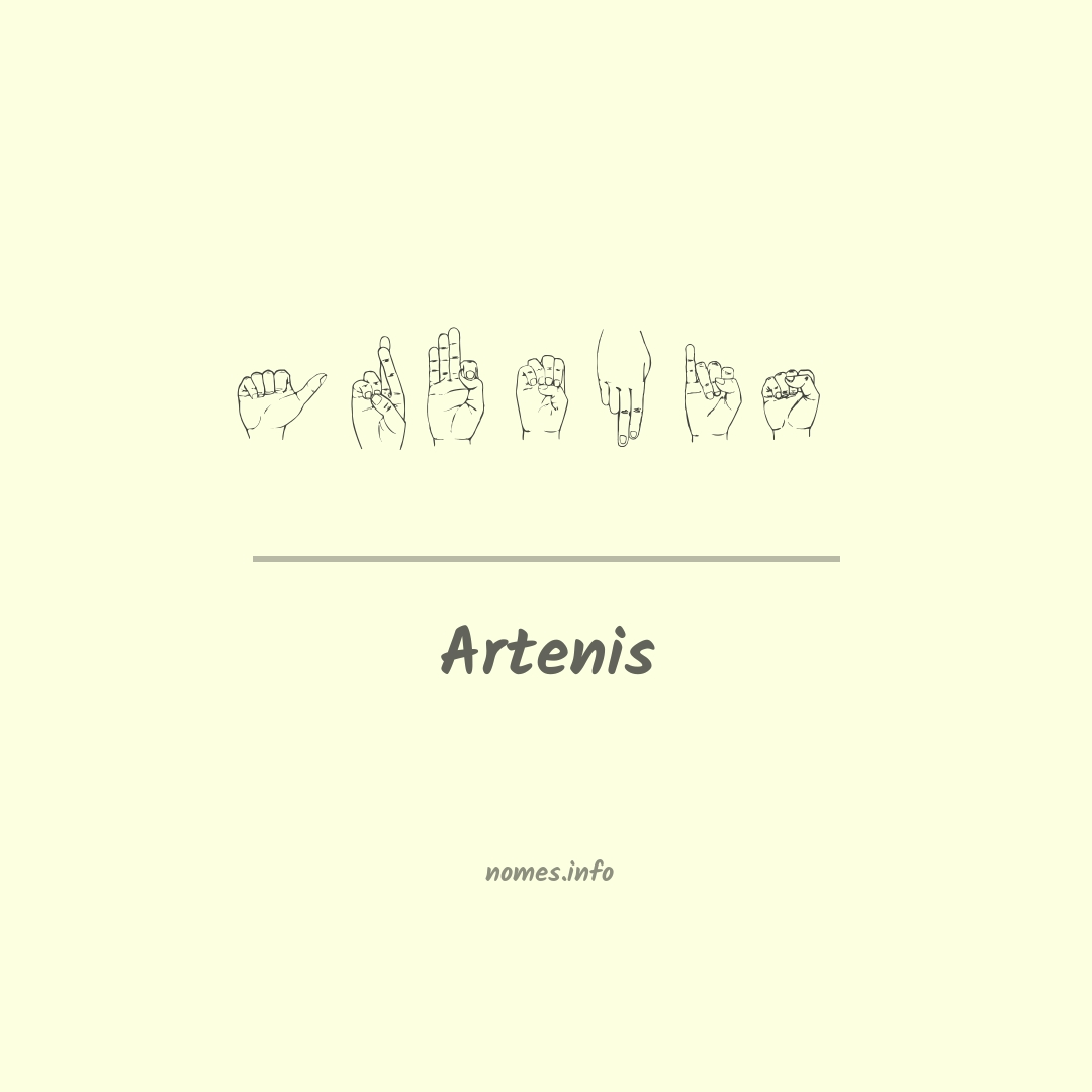 Artenis em Libras