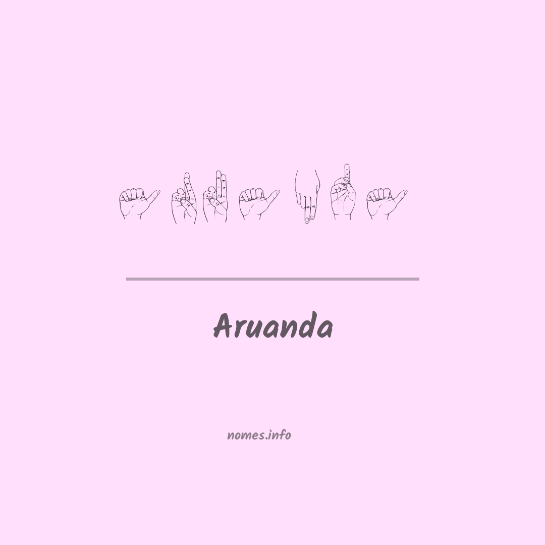Aruanda em Libras