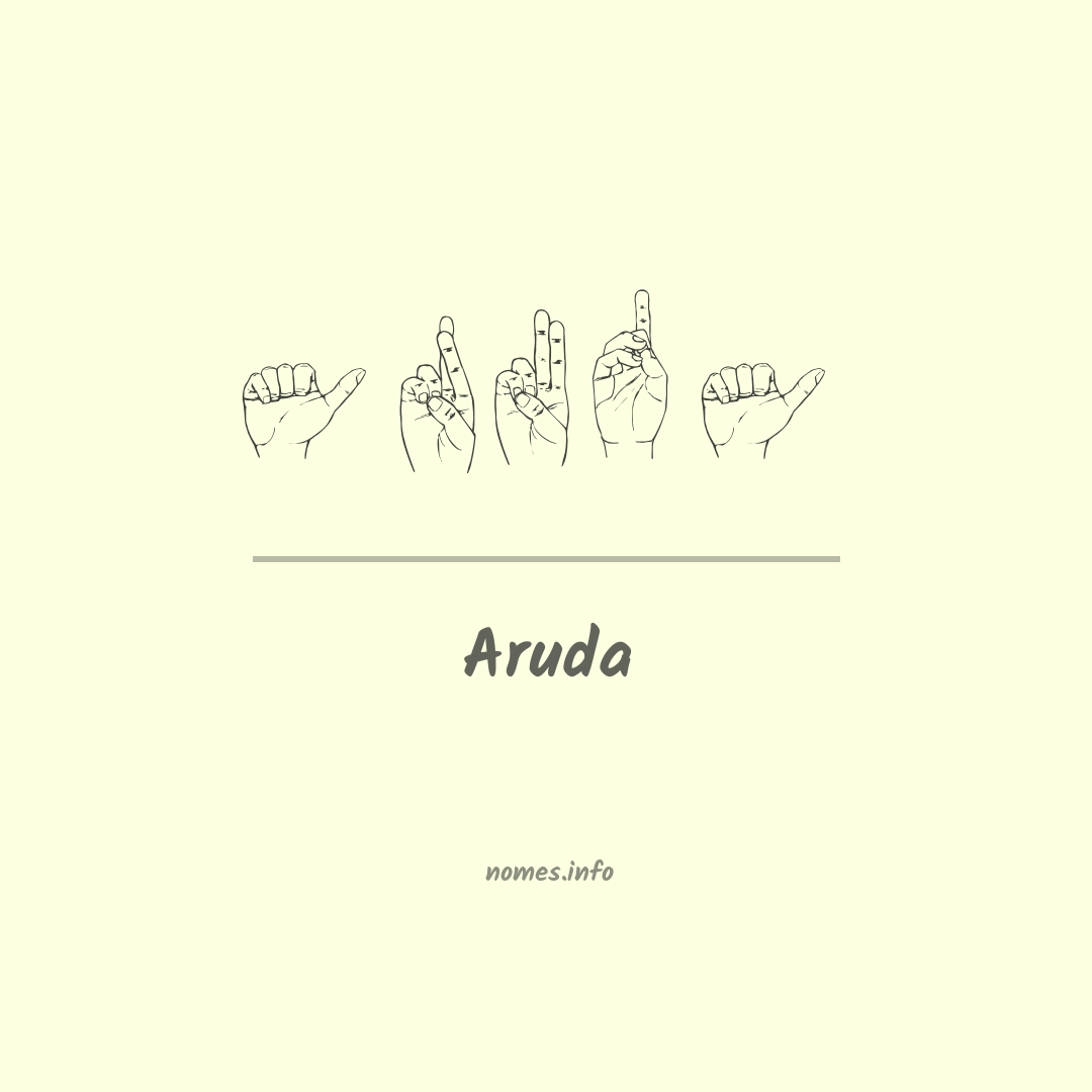 Aruda em Libras