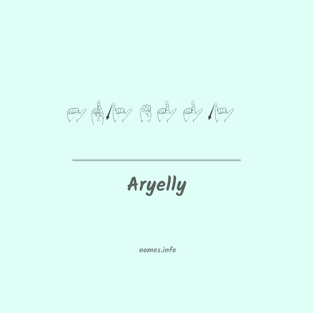 Aryelly em Libras