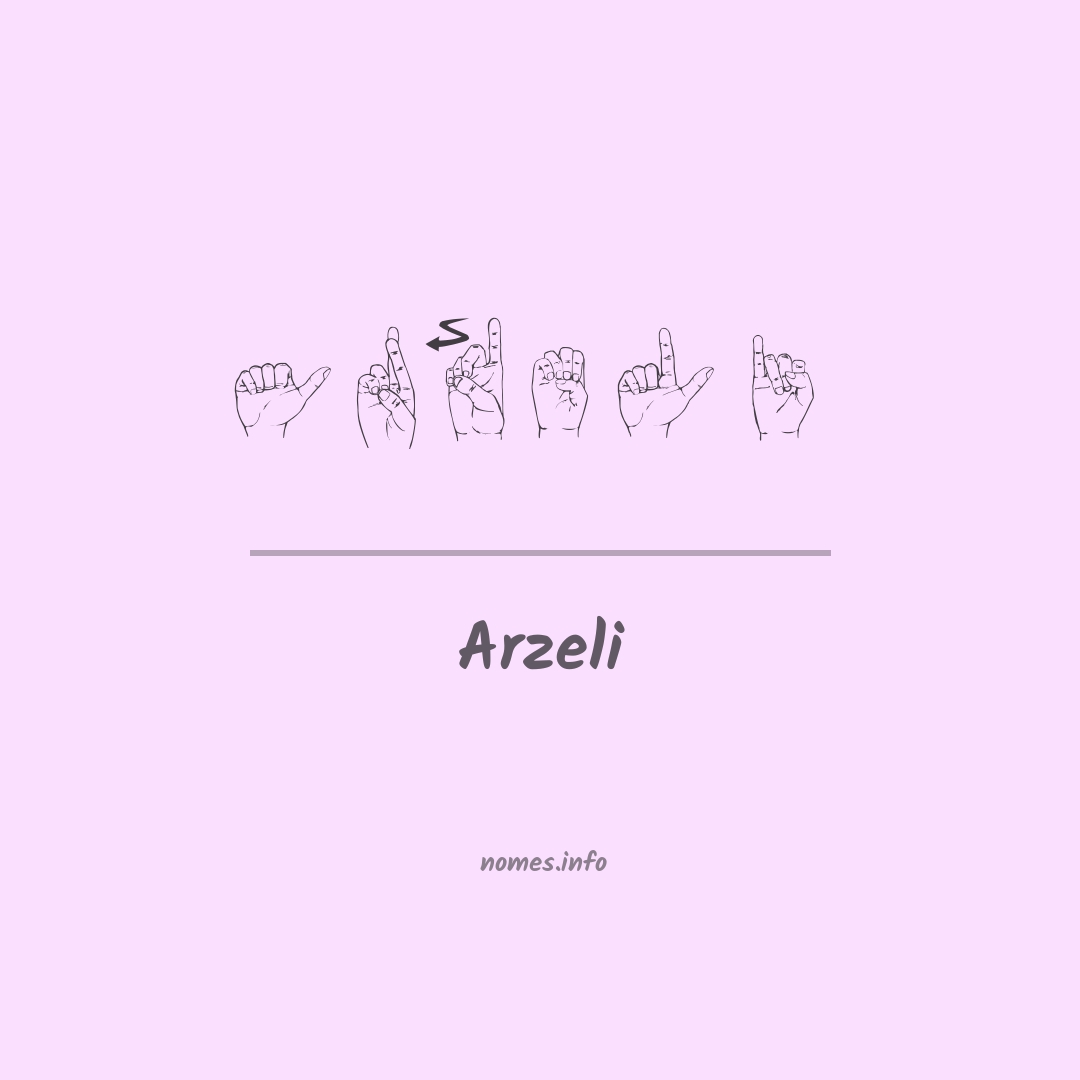 Arzeli em Libras