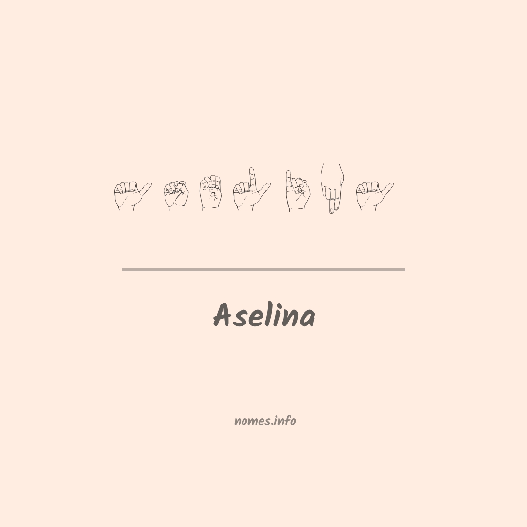 Aselina em Libras Aselina em Libras