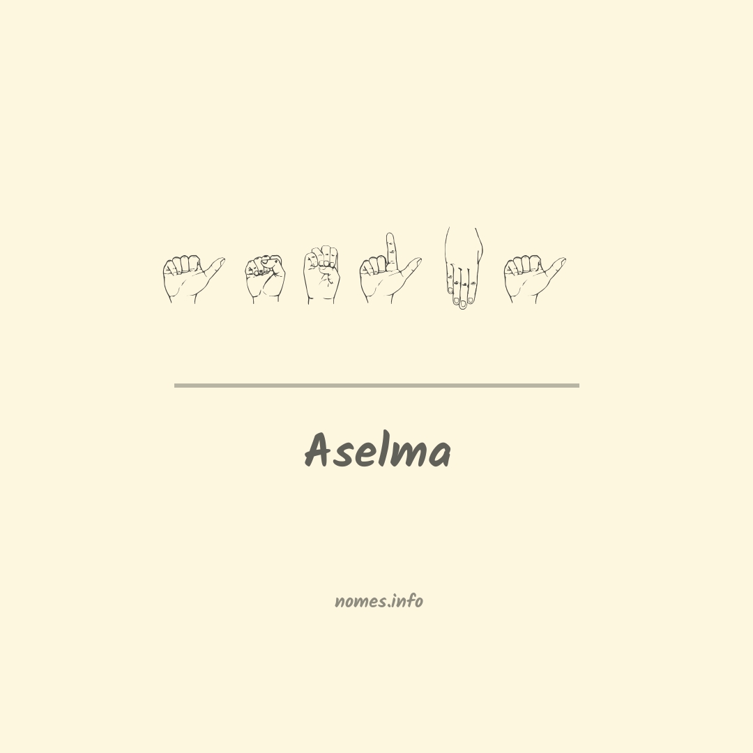 Aselma em Libras