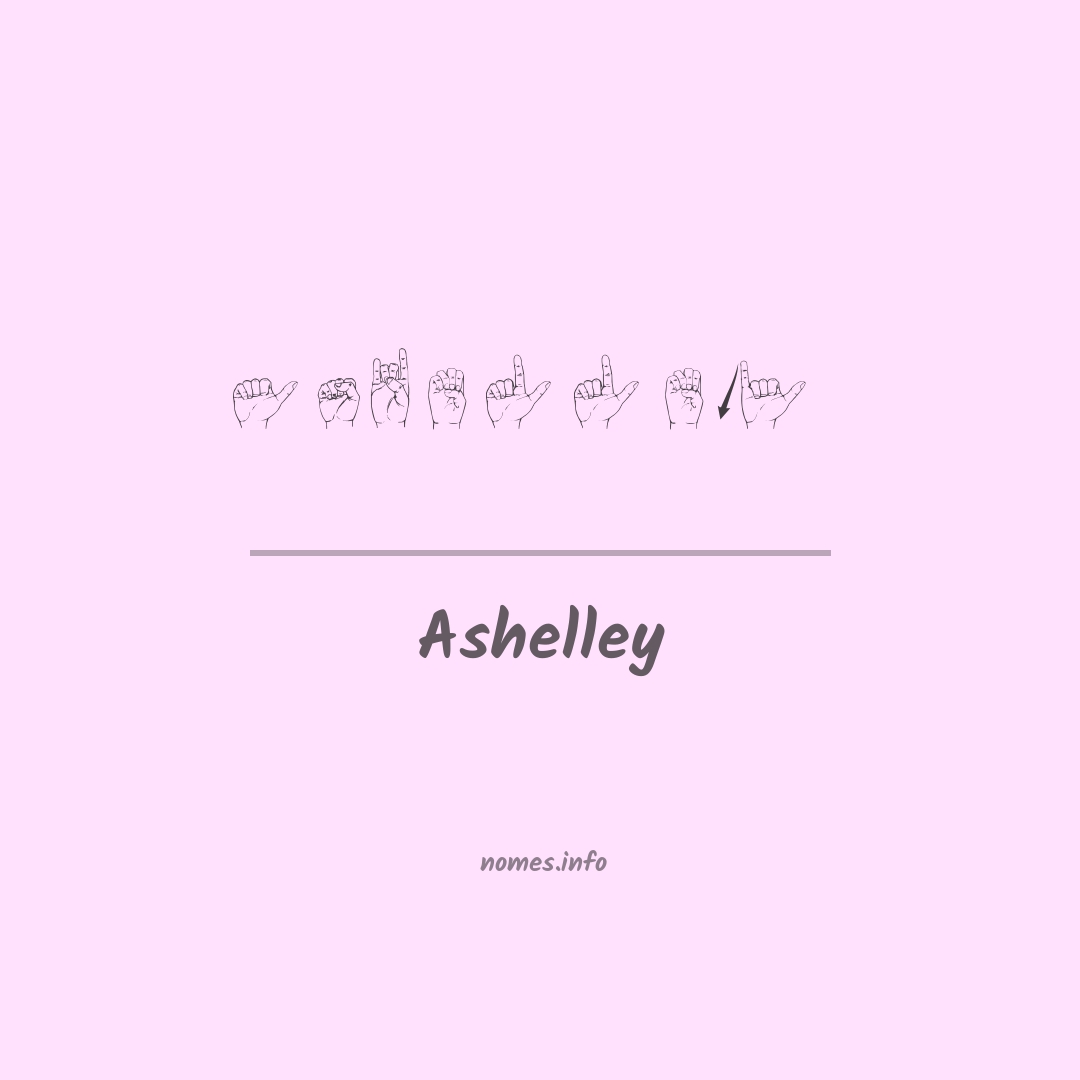 Ashelley em Libras